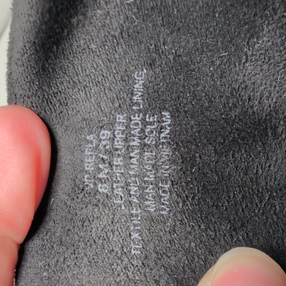 Vince Camuto Repla Black Leather Lace Up Moto Combat Boots - Picture 6 of 8